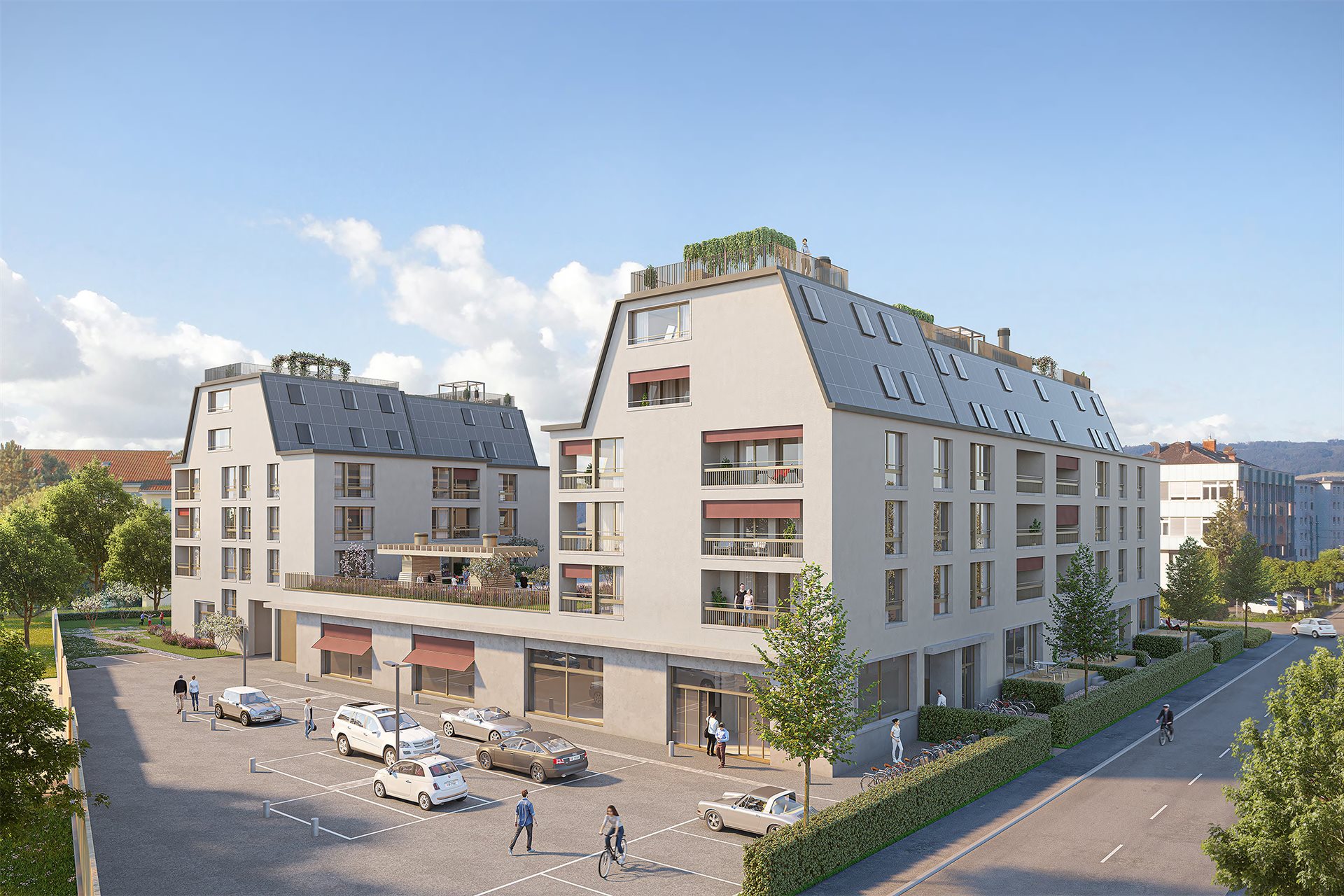 Wohn- und Geschäftshaus Strick, Uster